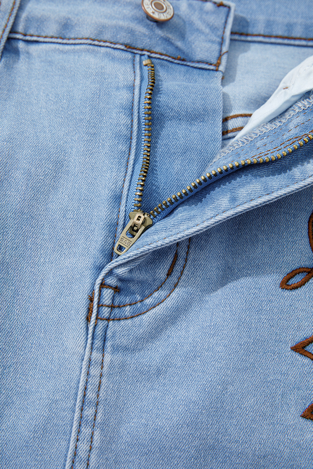 Western Stitch Denim Skirt