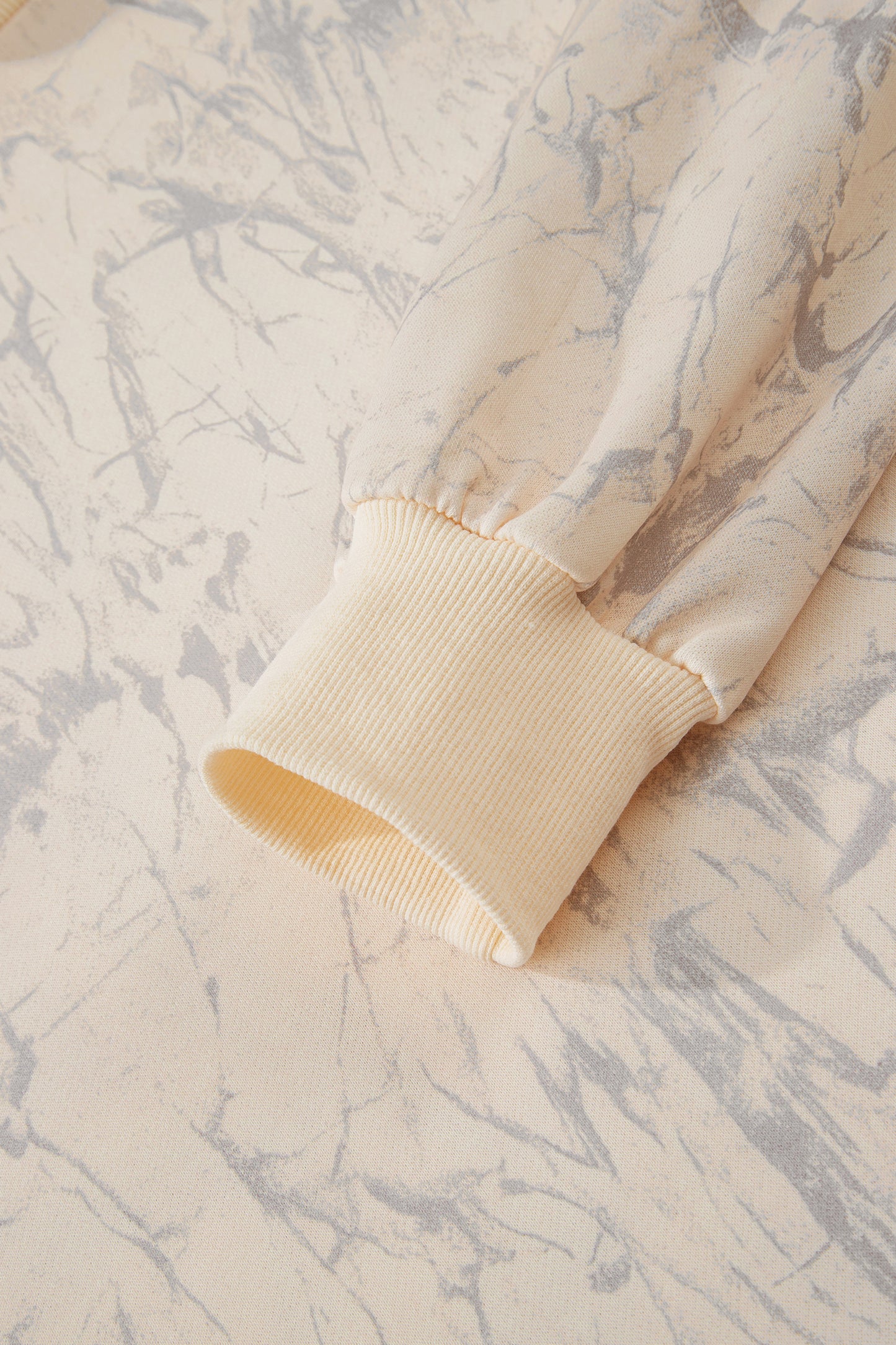 Camo Mock Neck Pullover